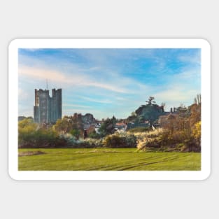 Orford Village and Castle Keep Sticker